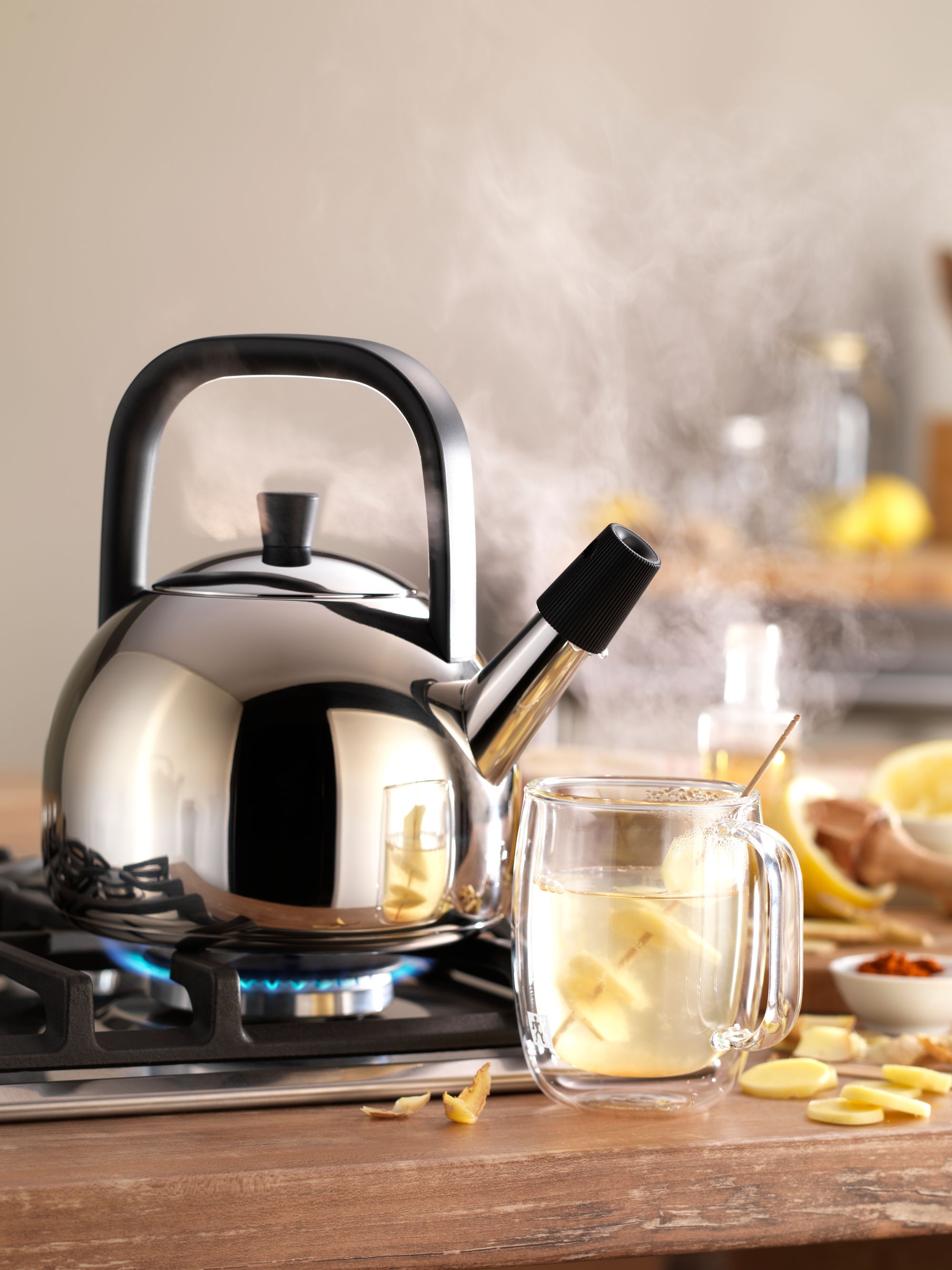 Zwilling Stainless Steel Whistling Kettle 1.7L